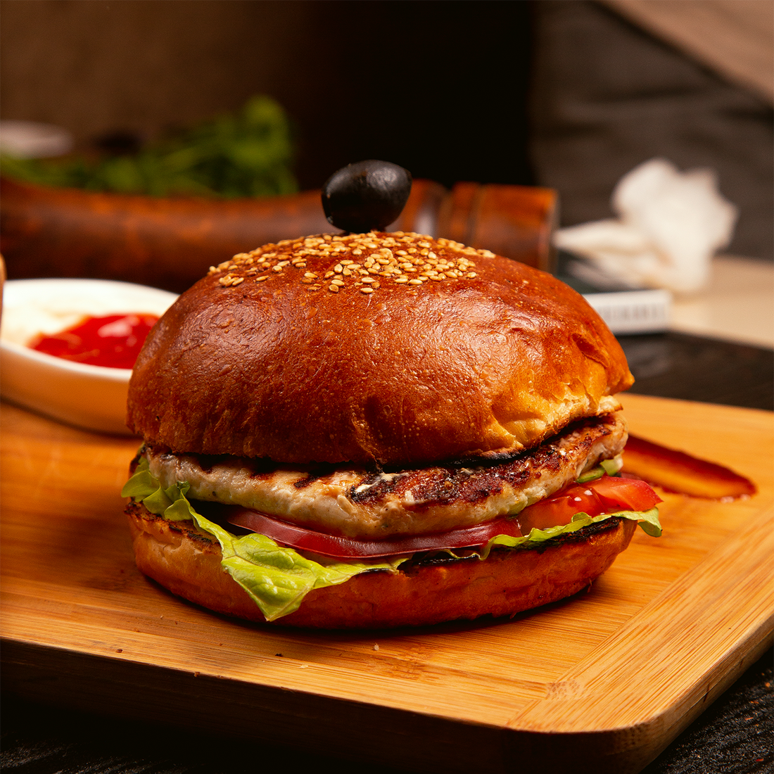 The Mile Classic Burger